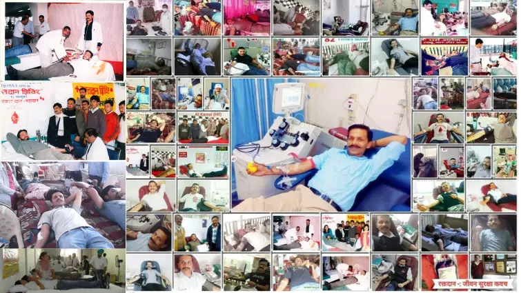 नरेश शर्मा का 30 वर्षों का सेवा-पथ – 125 रक्तदान, नेत्रदान, अंगदान और शरीरदान का संकल्प। समाजसेवा की अद्वितीय प्रेरक गाथा पढ़ें।