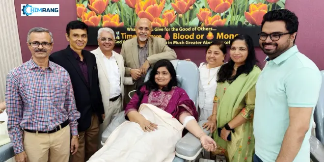 वैशाली पंड्या की सच्ची और प्रेरक कहानी, जिन्होंने अपने जीवन में 129 बार रक्तदान कर मानवता की मिसाल कायम की है।