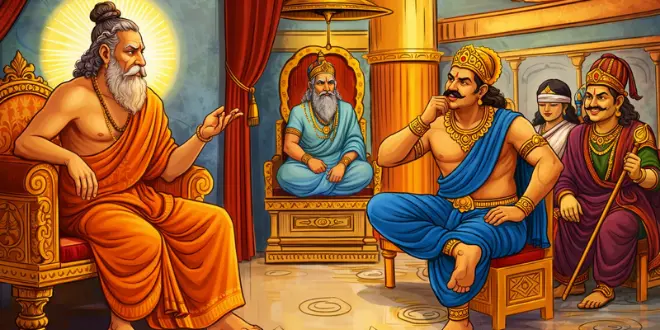 महाभारत युद्ध – महापुरुषों के प्रति उद्दंडता का दुष्परिणाम