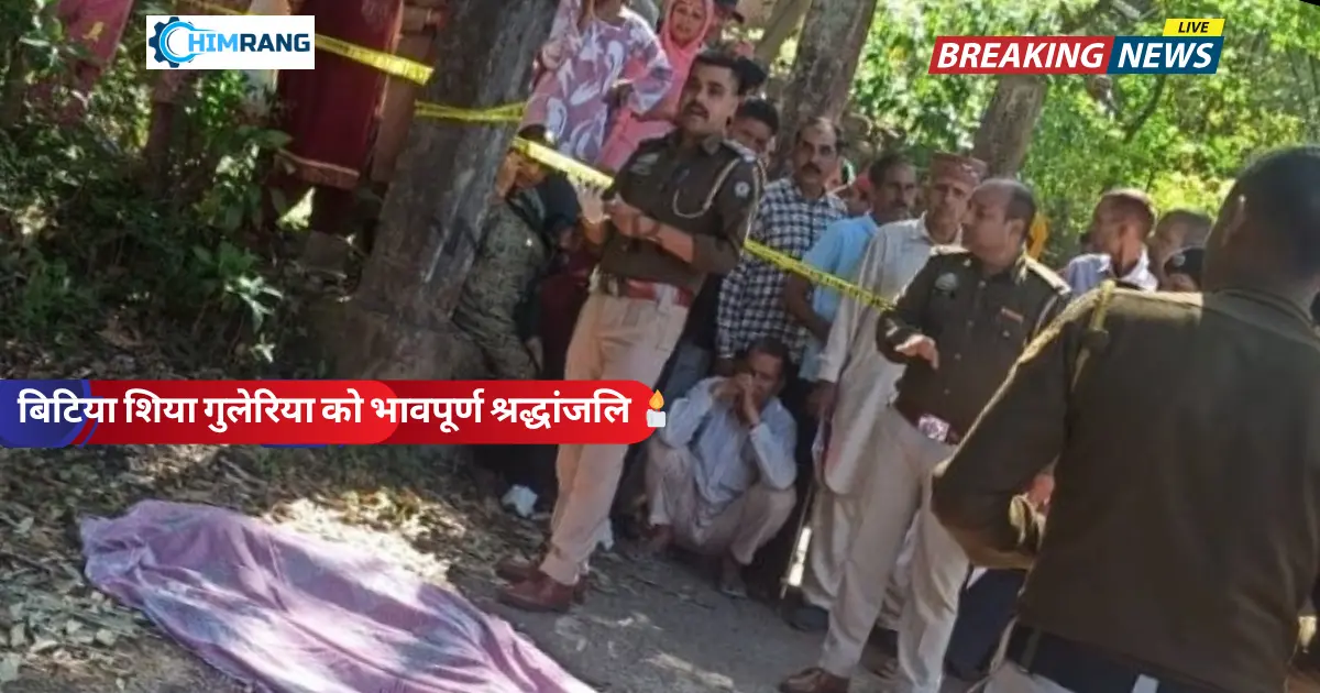 सरकाघाट हत्याकांड: 19 वर्षीय छात्रा शिया गुलेरिया की दिनदहाड़े निर्मम हत्या, आरोपी हिरासत में